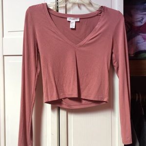 Long Sleeve Crop Top